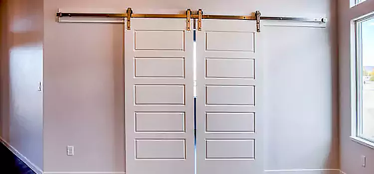 Glass Barn Door with Installation Hardware Kit North Chicago