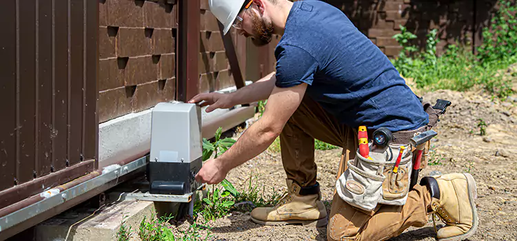Electric Driveway Gate Installation North Chicago